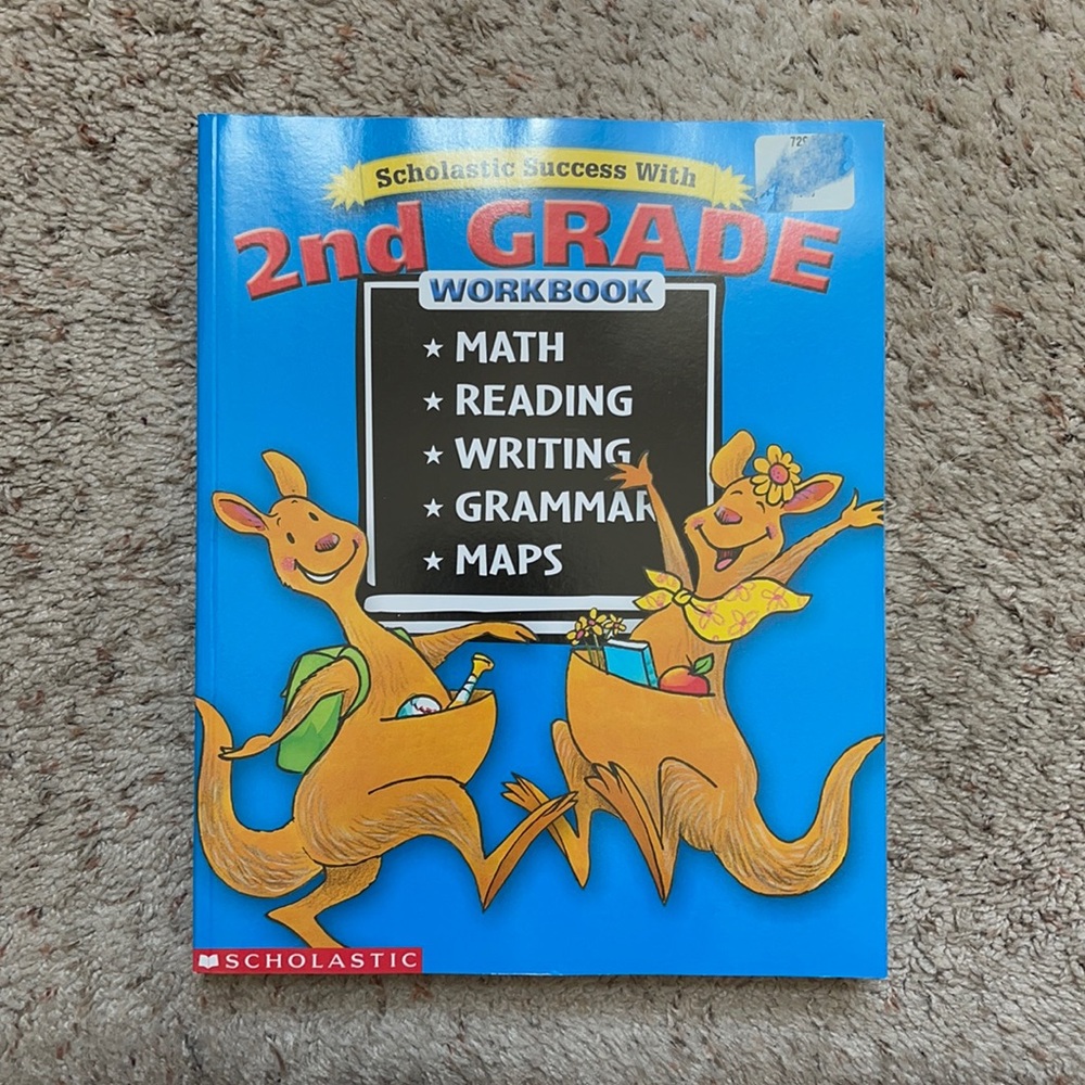 Schoolastic 2nd grade workbook NEW